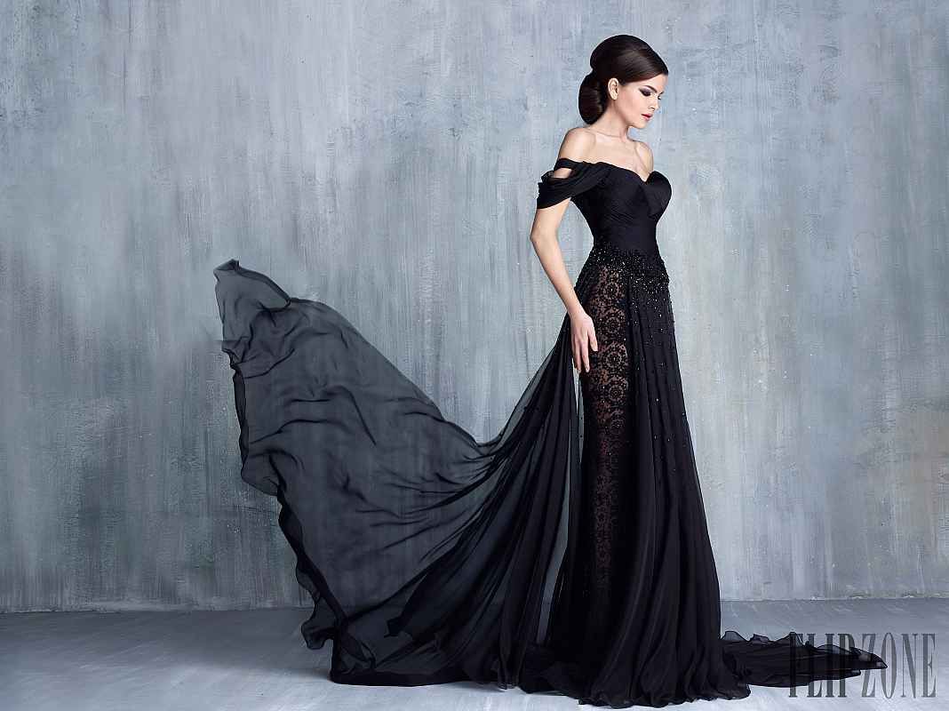 black wedding dresses